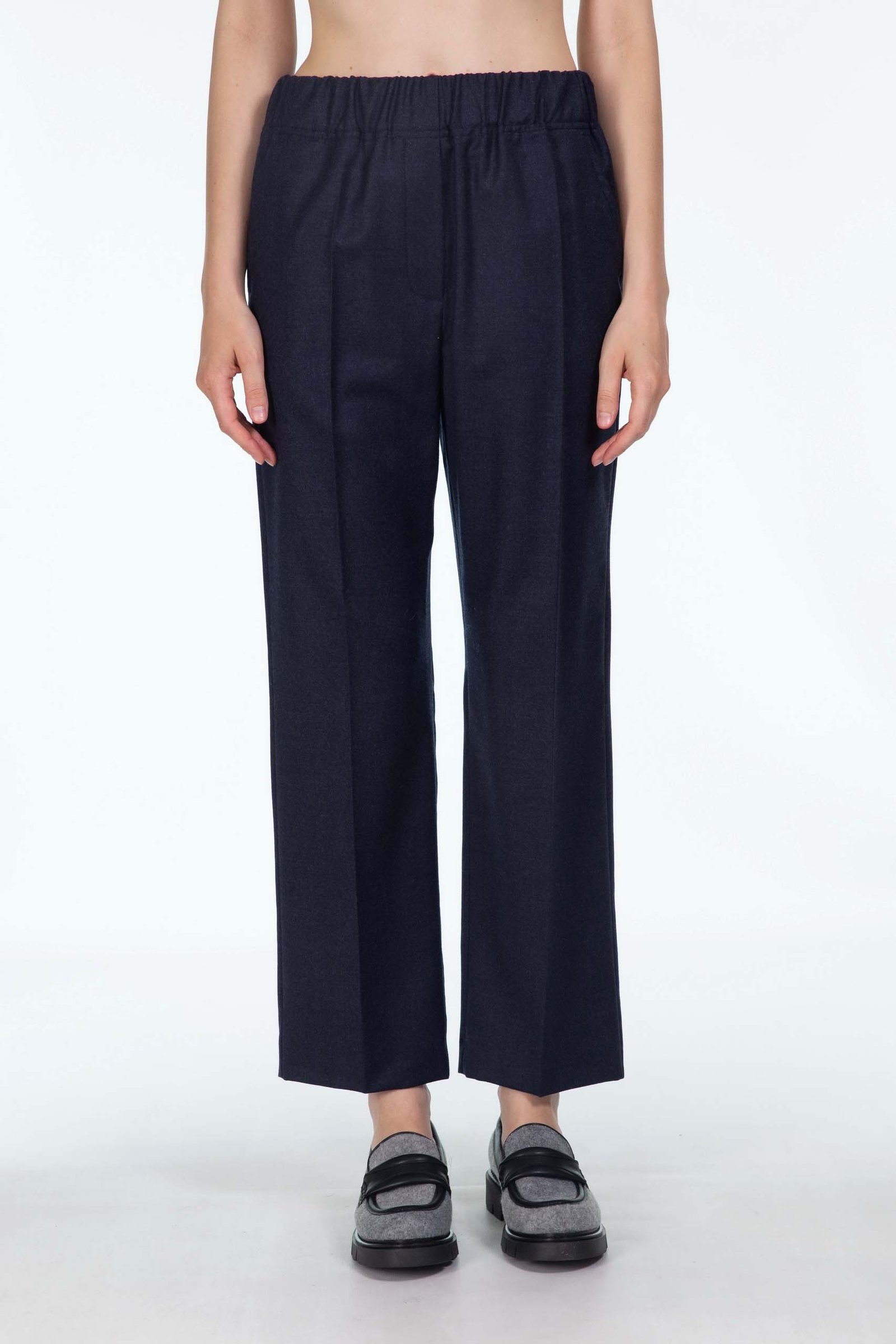 MAX MARA WEEKEND pantalone in flanella di lana CAMBRA - Gemma Boutique